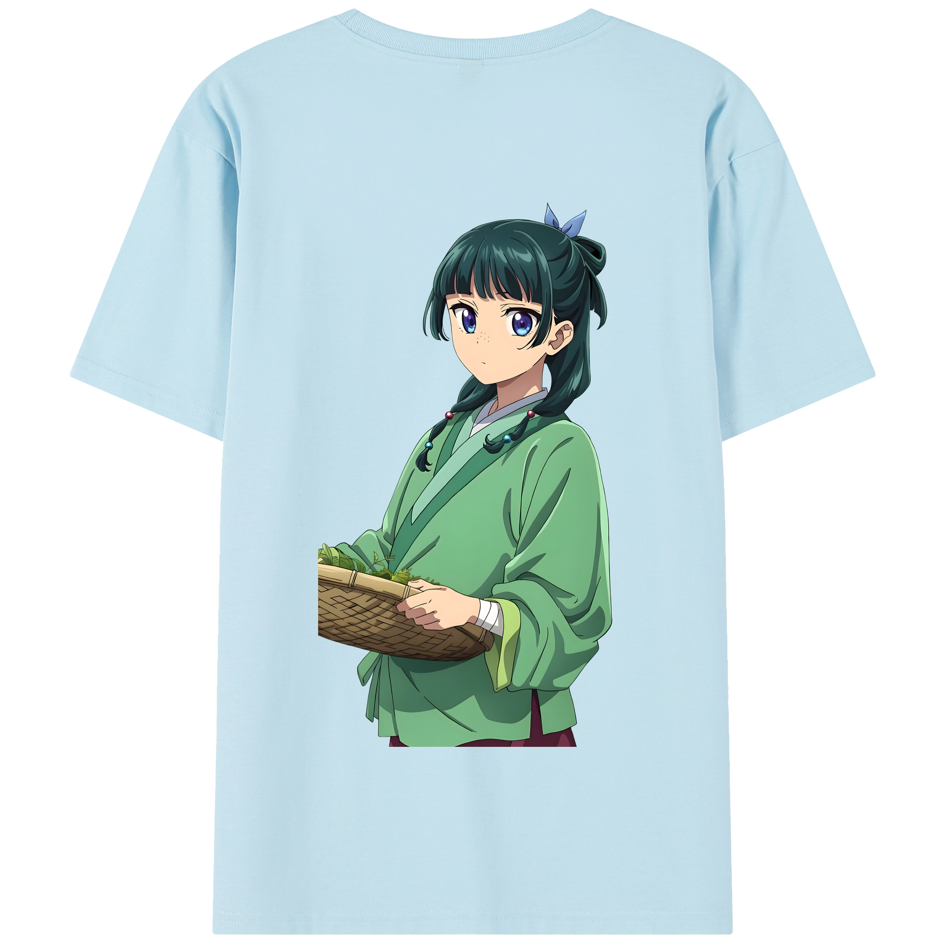 （画像用） 薬屋のひとりごと The Apothecary Diaries 綿100％半袖Tシャツ（背面プリント）